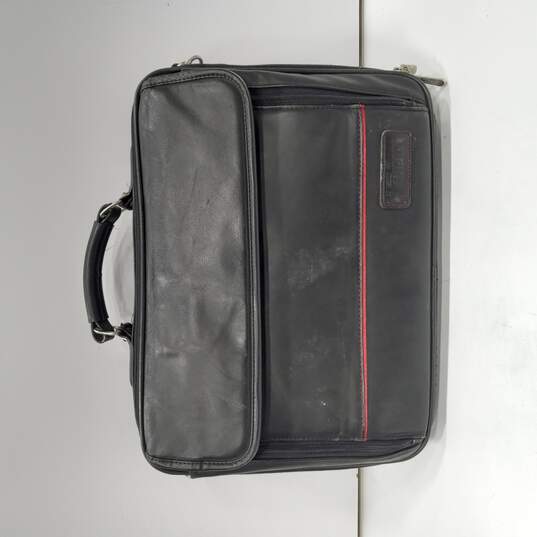 Targus Black Leather Laptop Bag image number 1