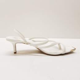 Aldo Women Strappy Heels White Size 8.5
