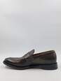 Bally Gradient Brown Penny Loafers 9D COA image number 2
