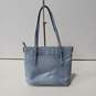 Anne Klein Women's Blue Leather Purse image number 4