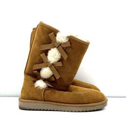 Koolaburra by UGG Victoria Bow Boots Brown 11