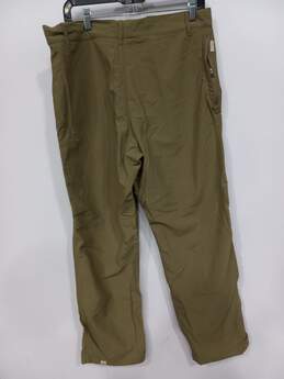 Marmot Cargo Style Green Nylon Hiking Pants Size 34 alternative image