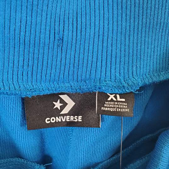 Converse Men's Blue Sweat Shorts SZ XL NWT image number 6