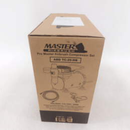 Pro Master Airbrush Compressor Set ABD TC-20-HBLF