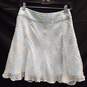 Laundry by Shelli Segal Women's Blue Pattern Silk Skirt Size 0 image number 1