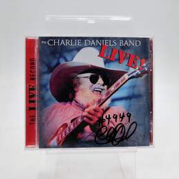 Charlie Daniels Autographed CD Cover