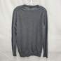 H&M MN's Merino Wool Blend Gray Crewneck Sweater Size M image number 2