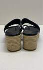 Michael Kors Wedge Sandal Size 10 Black image number 4