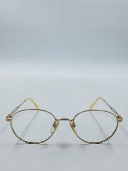 Evan Picone Gold Round Eyeglasses alternative image