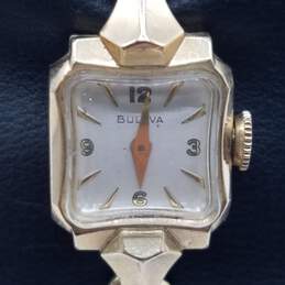 Bulova Vintage 10k Rolled Gold PLated L3 Classic Lady's Quartz Watch