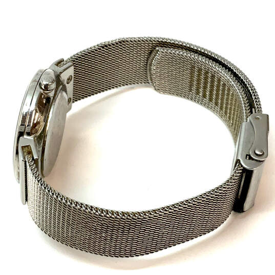 Designer Skagen 355SGSC Silver-Tone Chain Strap Round Analog Wristwatch image number 3