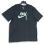 Nike Mens Black Graphic Print Crew Neck Short Sleeve Pullover T-Shirt Size XXL image number 1