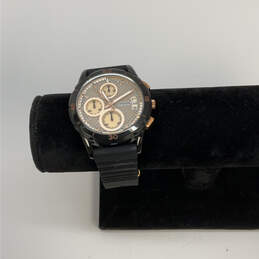 Designer Fossil Black-Tone Adjustable Strap Chronograph Analog Wristwatch alternative image