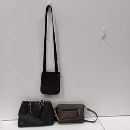 Michael Kors Satchel & Crossbody Bags Assorted 3pc Lot alternative image