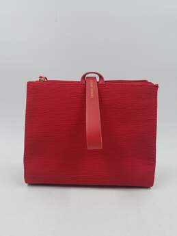 Authentic Giorgio Armani Beauty Red Cosmetic Pouch alternative image