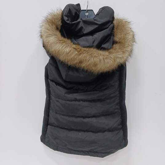 Michael Kors Women's Hooded Puffer Vest Black Size S image number 2