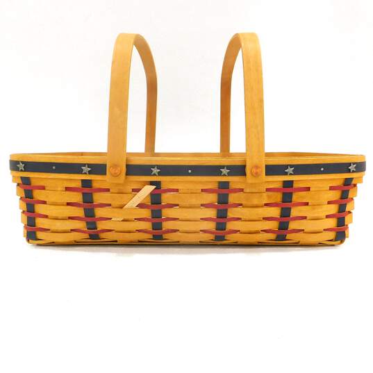Set of 3 2003 Longaberger Proudly American Baskets w/ Protectors image number 17