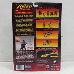Vintage Playmates Zorro Action Figure in Packaging alternative image