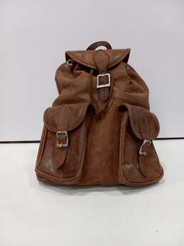 Andrew Shand Leather Backpack
