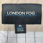 London Fog Beige Bomber Jacket Men's Size M image number 3