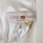 Lotus Threads Women Ivory Pearl Jumpsuit NWT sz 2 image number 4