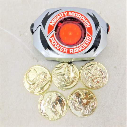 1991 Bandai MMPR Power Rangers Power Morpher Coin Toy W/ Coins image number 1