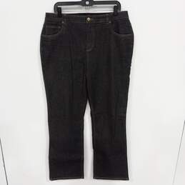 Woolrich Women's Black Denim Jeans Size 16