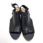 Franco Sarto Harlet Black Leather Mule Heels Shoes Size 6.5 M image number 5