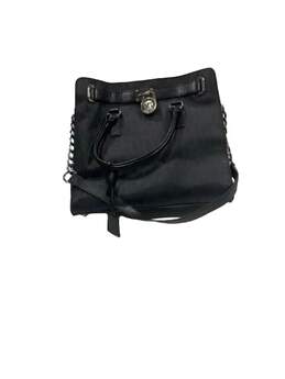 Hamilton Black Leather Satchel Bag