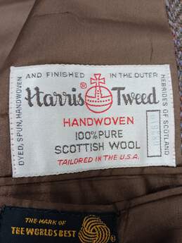 Harris Tweed Handwoven Wool Men's Suit Jacket alternative image