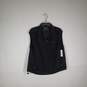 Mens Regular Fit Sleeveless Pockets Full Zip Windbreaker Vest Size XL image number 1