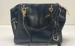 Ted Baker Petra Crystal Bow Leather Small Satchel Black alternative image
