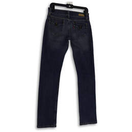 Womens Blue 542 Denim Medium Wash Pockets Stretch Skinny Leg Jeans Size 2 alternative image