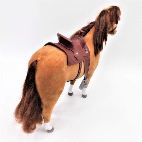 American Girl Brown Chestnut Horse For 18in Dolls image number 3