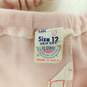 Vintage PSI Union Made Cropped Light Pink Shirt Size Women's 12 image number 2