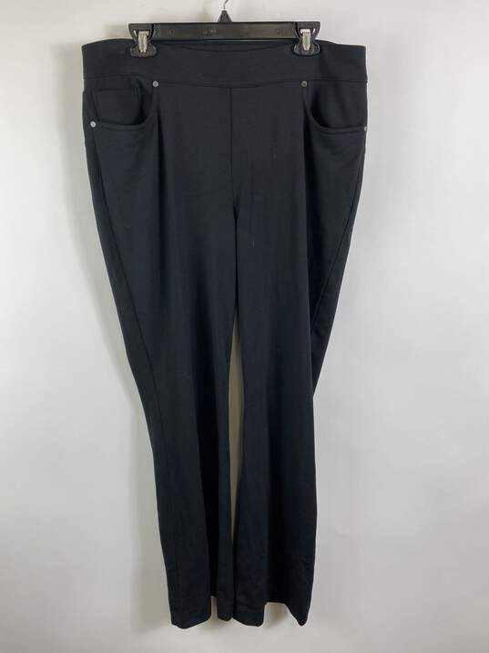 Chico's Women Black Pants 2.5 NWT image number 1