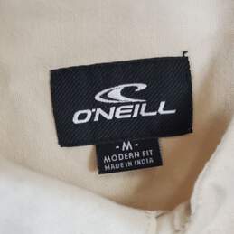 O'Neil Men Beige Button Up Shirt Sz M NWT alternative image