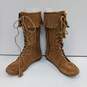 Women's Brown L.L. Bean Leather Boots Size 8.5 image number 2