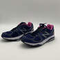 NIB Womens 1540 V2 W1540BB2 Blue White Lace Up Running Shoes Size 10 D image number 4