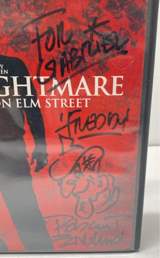 "Nightmare on Elm Street" DVD Signed by Robert Englund - Freddy Krueger image number 2