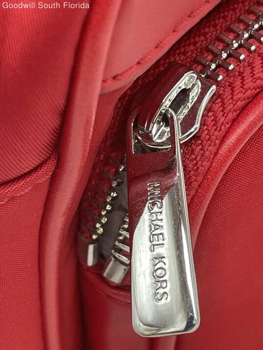 Michael Kors Womens Red Shoulder Bag image number 4