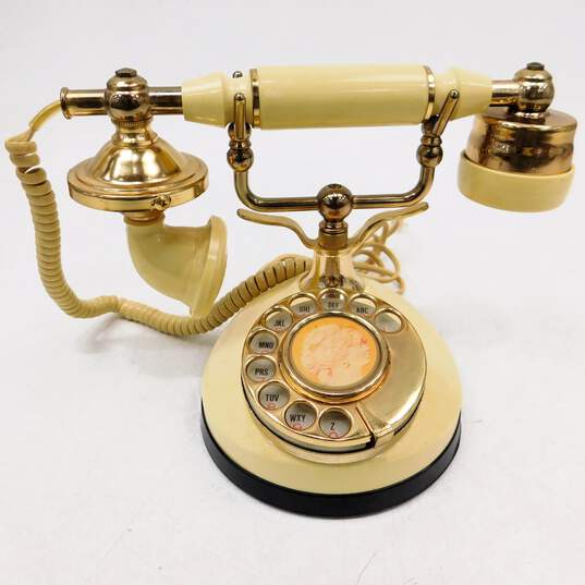 Vintage Classic French Style Rotary Dial Telephone TTS-900 image number 3