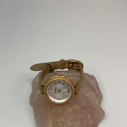 Designer Fossil ES3139 Gold-Tone Stainless Steel Analog Quartz Wristwatch