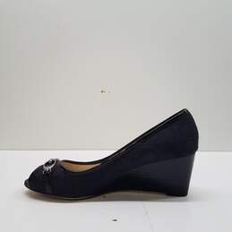 Coach Signature Precious Wedge Shoes Black 9 alternative image
