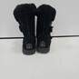 Bearpar Women's Black Fur Boots Size 10 image number 5