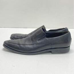 Bruno Magli Black Leather Loafers Shoes Men's Size 11 alternative image