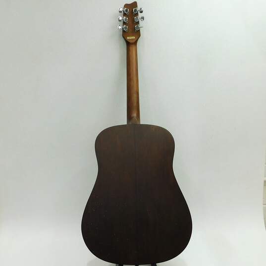 Samick Brand LW-015 Model Wooden 6-String Acoustic Guitar w/ Soft Gig Bag image number 3