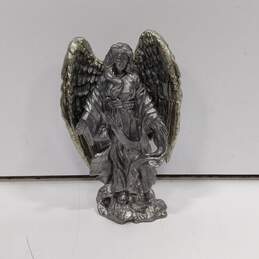 Michael Ricker Pewter Angel Figurine 7.5  Statuette