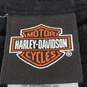 Harley Davidson Men Black Graphic Tee XL image number 3
