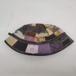 Coach Patchwork Bucket Hat Size Small alternative image